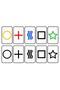 Esp Zener Card Colorful Clairvoyant Telepathy Card Zener Card Colorful Front Face Color Background - 4