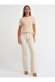 30290 Basic Tshirt-light Beige - 3
