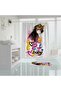 Sweet Baby Bath Mat And Single Wing Shower Curtain 1x180x200 Set