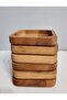 Wooden Snack Bowl 6 Pieces - 2