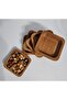 Wooden Snack Bowl 6 Pieces - 3