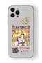 iPhone 13 Pro Max Compatible Kawaii Girl Design Printed Transparent Case