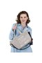 Beige Waxed Canvas Tote Bag - 2