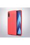 Samsung Galaxy A70 Case Leather Surface View Awesome Cut Niss Cover - 2