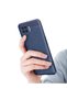 Oppo A73 Case Leather Surface Look Great Cut Niss Cover - 4
