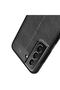 Samsung Galaxy S21 Fe Case Leather Surface View Awesome Cut Niss Cover - 6