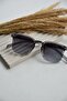 Unisex Women Men Uv400 Protected Smoked Gradient Square Rectangular New Season Sunglasses - 5