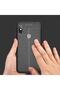 Xiaomi Redmi Note 6 Pro Case Leather Surface Look Great Cut Niss Cover - 5