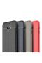 Samsung Galaxy J4 Plus Case Leather Surface View Awesome Cut Niss Cover - 3