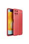 Samsung Galaxy M32 Case Leather Surface View Awesome Cut Niss Cover - 2