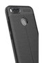 Xiaomi Mi 5X Case Leather Surface Look Awesome Cut Niss Cover - 5