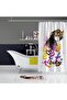 Sweet Baby Bath Mat And Single Wing Shower Curtain 1x180x200 Set - 2
