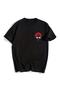 Uchiha Clan Printed - Black Unisex Oversize T-shirt - 2