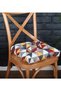 Gold Pofidik Triangle Mustard Chair Cushion Special Luxury Stitched Laced 40X40Cm - 2