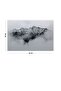 Gray Foggy Mountain Landscape Wall Cloth 150 X 100 cm - 2