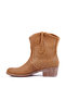 - Genuine Leather Tan Women's Boots 105-2596-Venus - 2
