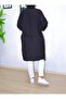 Women's Crepe Short Kimono Black - 5