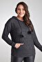 Women's Hooded Sweat Anthracite-Bb PRA-236751-382975