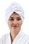 2 Pieces 100% Cotton Towel Hair Cap - 2