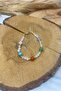 Moon Stone Turquoise Pink Quartz Amethyst Agate Jade Natural Stone Handmade Special Design Natural Stone Bracelet - 2