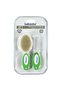 Baby Natural Hair Brush and Comb Set - Green - 2