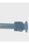 Bathroom Curtain Pipe 160Cm-260Cm Blue Shower Curtain Pipe Showercabin Curtain Hanger Spring Shower Pipe Metal