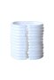 Bathroom Curtain 1x240x200 Single Wing Blue Shower Curtain with Ring Gift 0010 - 5