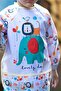 Long Sleeve Baby Food Bib - 3