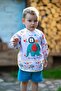 Long Sleeve Baby Food Bib - 4