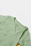Organic Modal Elephant Printed 2-Piece Double Breasted Long Sleeve Badi - 8