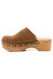 Women's Genuine Suede Leather Clog Slippers 6220 - 4