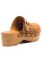 Women's Genuine Suede Leather Clog Slippers 6220 - 6