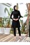 Women's Long Sleeve Luka Black Hijab Swimsuit - 5