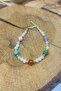 Moon Stone Turquoise Pink Quartz Amethyst Agate Jade Natural Stone Handmade Special Design Natural Stone Bracelet - 5