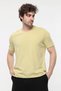 Men's V-Neck Short Sleeve Regular Fit Basic T-Shirt Green - 2