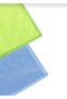 Glossy Texture 2-Pack Microfiber Cleaning Cloth - Blue/Green 40X40Cm, 40g - 3