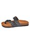 Genuine Leather Smoked Women's Slippers - 4