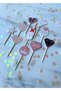 Pack of 10 Concept Cupcake Topper Sticks with Little Engagement/Say Goodbye to Bachelorette - 3