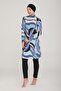 Women's Long Sleeve Drew Black Hijab Swimsuit - 2