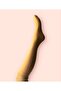 Women's Skin Color Patterned Knee Length Trousers Socks
