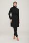 Women's Long Sleeve Luka Black Hijab Swimsuit