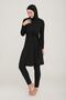 Women's Long Sleeve Luka Black Hijab Swimsuit - 3