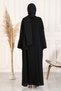 Luxury Abaya Quality Abaya Diana Outerwear Original Dubai Silk Fabric Stylish Abaya Clothing - 5