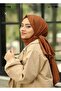 وشاح للنساء للمحجبات من قطن مجعد، طراز Jazz - 2