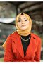 وشاح للنساء للمحجبات من قطن مجعد، طراز Jazz - 3