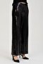 Sequined Regular Waist Wide Leg Pants - 3