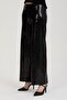 Sequined Regular Waist Wide Leg Pants - 4