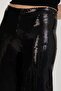 Sequined Regular Waist Wide Leg Pants - 6