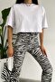 Women's White 100% Cotton Crop T-Shirt