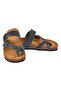 Genuine Leather Smoked Women's Slippers - 5